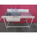 stainless steel catering sink